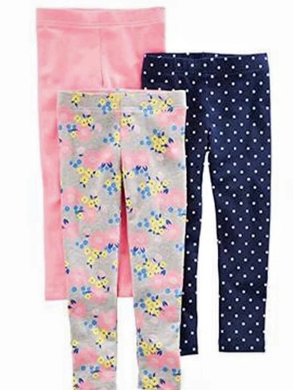 Carter's Lot of 3 Pairs of Leggings - NWT -  Girls Size 4T